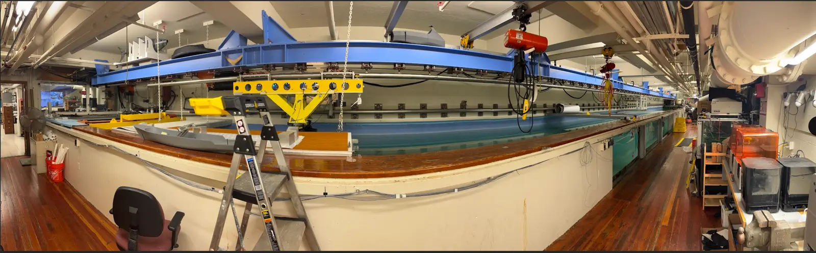 The tow tank testing facility